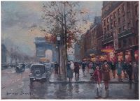  L' Arc et les Champs Elysees